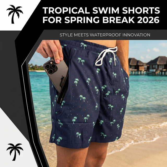 Tropical Swim Shorts for Spring Break 2026: Style, Function, and a Pocket That Goes 100 Feet Deep