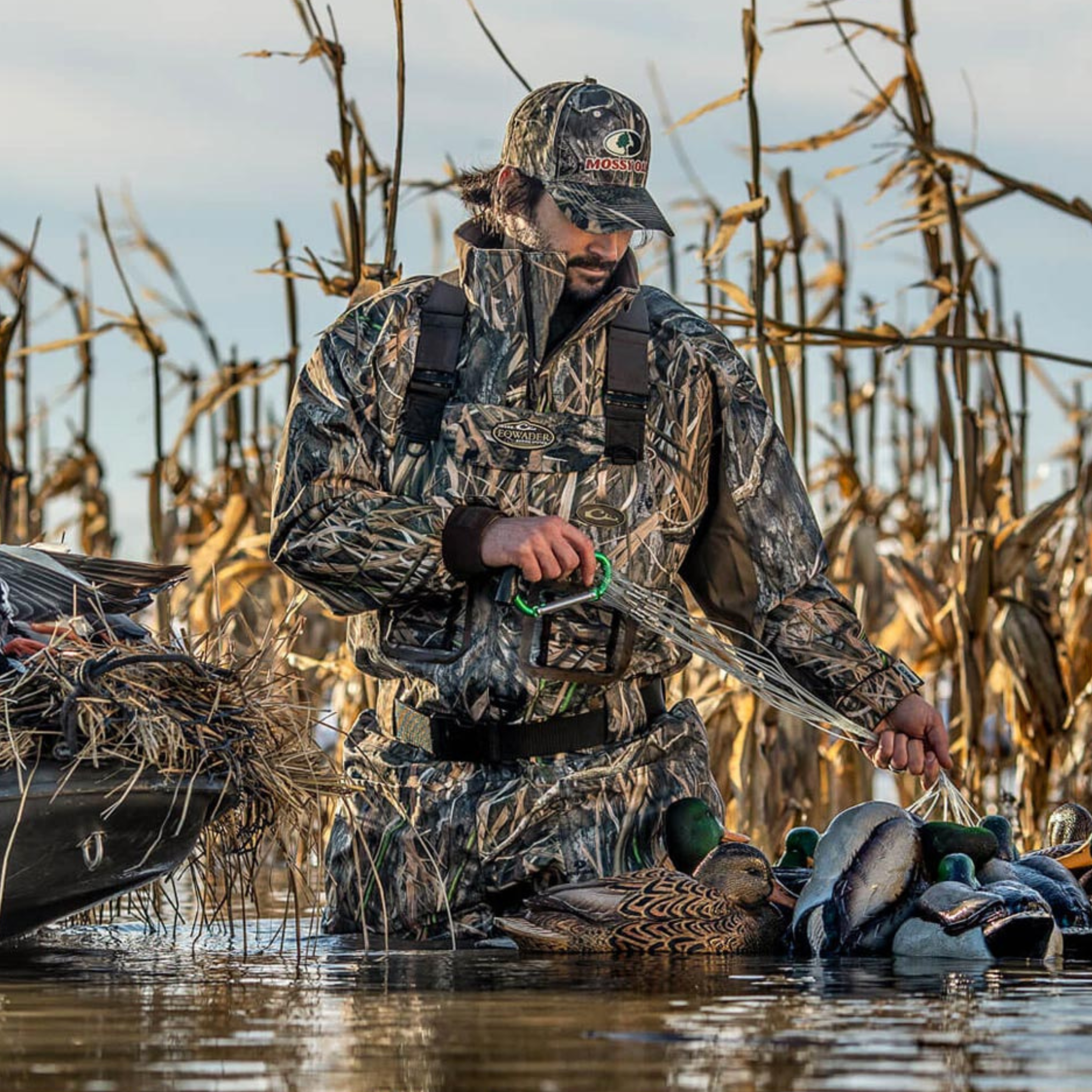 Man hunting in Paramount Waders from Dry Pocket