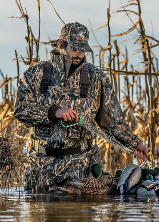 Shotgun Bag + Pistol Bag + Dry Bag + Day Pack Cooler (Mossy Oak Shadow Grass Habitat)