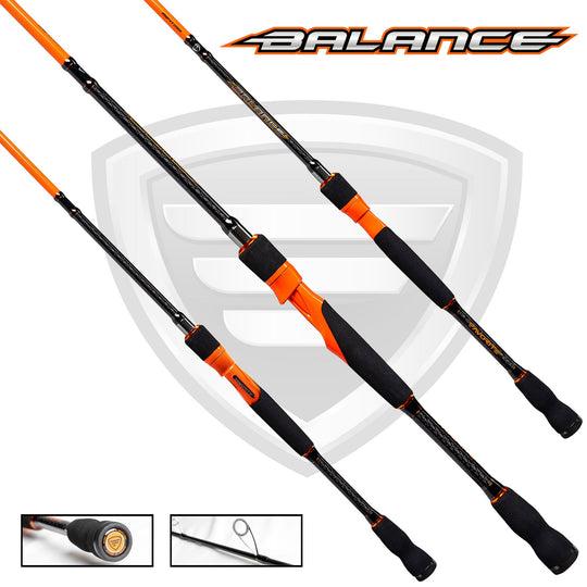 Balance spinning rod