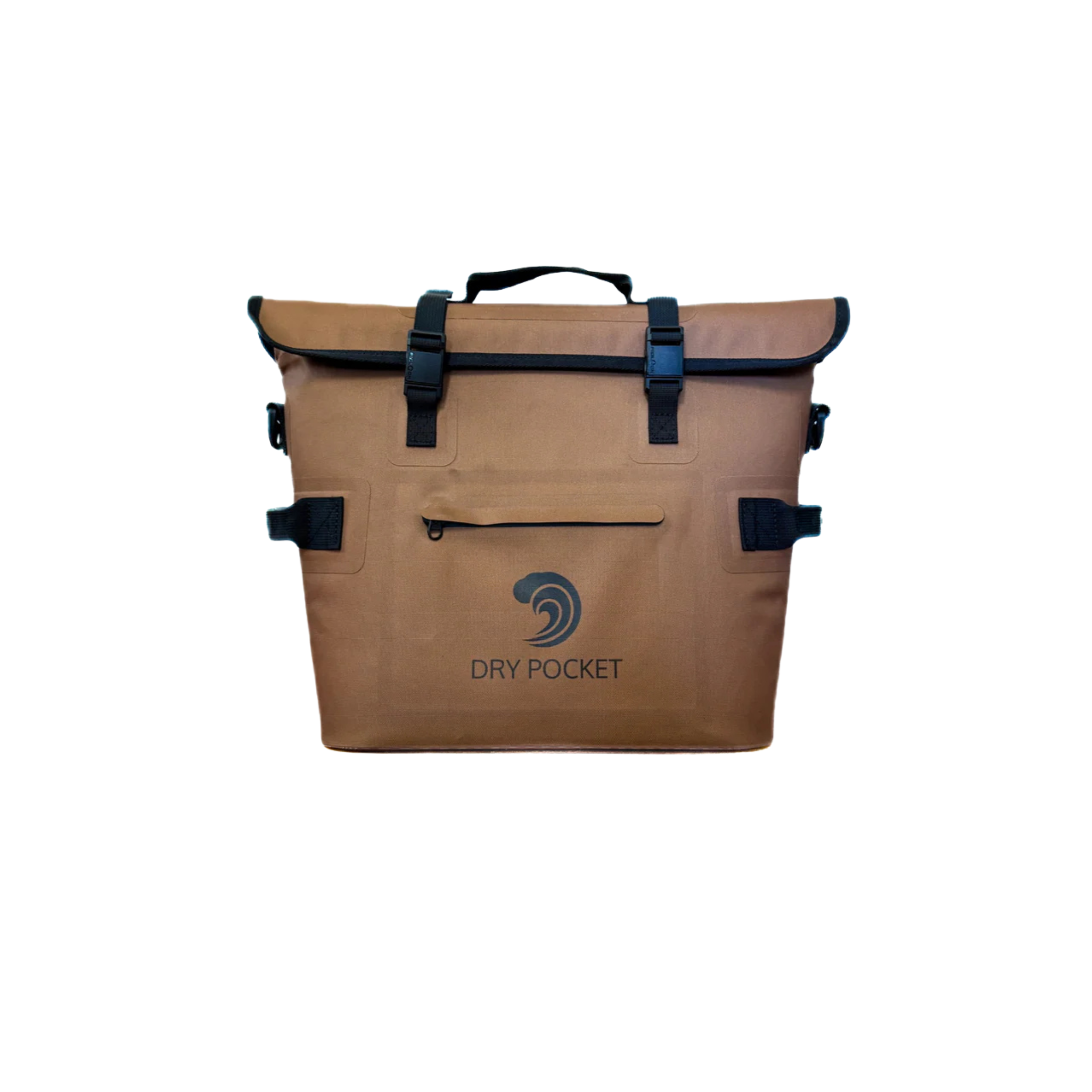 Dry Pocket magnetic auto-sealing, waterproof, scent proof, and floating day pack tote cooler and dry bag combo. 