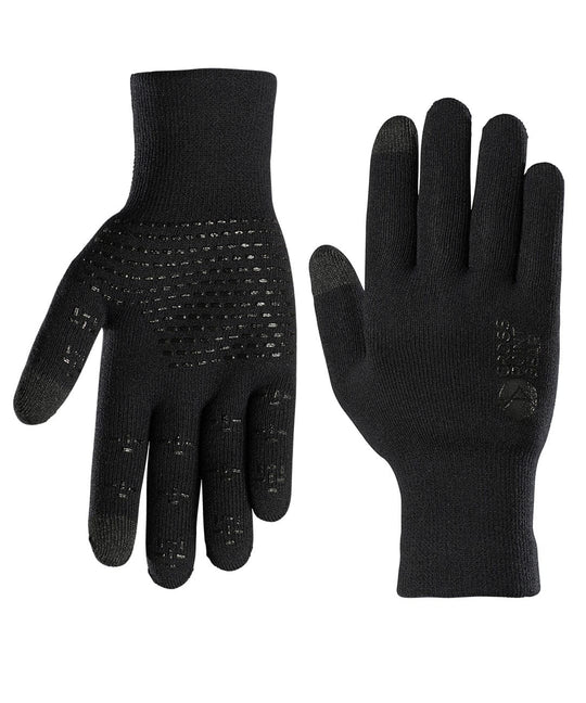 Cross Point Waterproof Knit Gloves: Sport