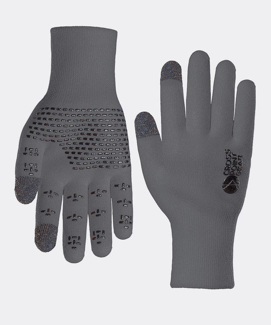 Cross Point Waterproof Knit Gloves: Sport