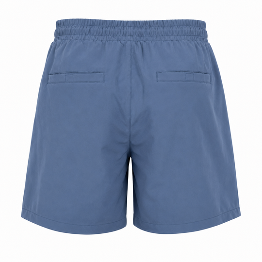 Dry Pocket navy blue waterproof shorts with a waterproof pocket 