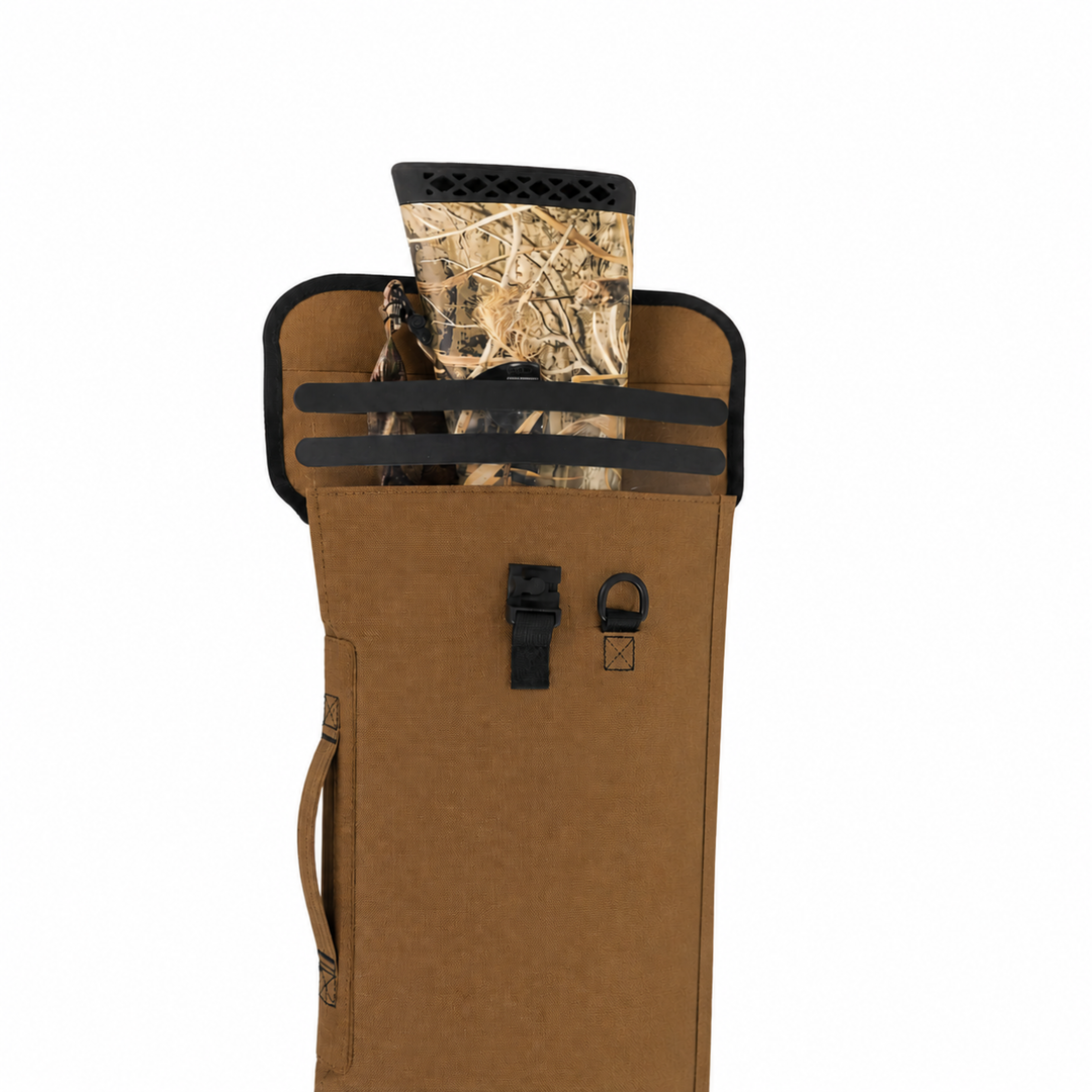 Dry Pocket coyote brown waterproof floating shotgun bag
