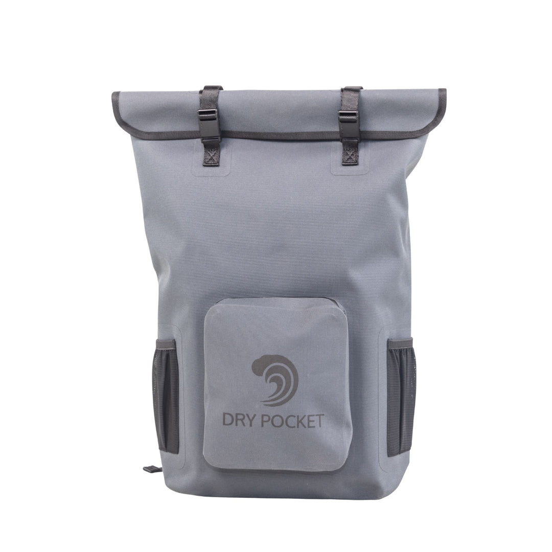 Dry Pocket grey backpack dry bag 
