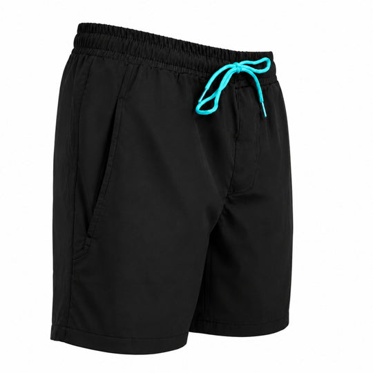 Dry Pocket black waterproof pocket swim shorts 