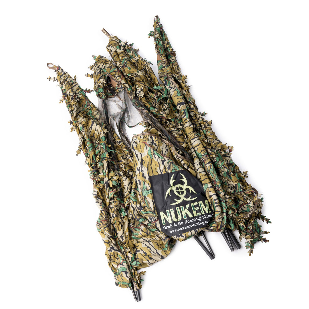 Hunting Blind - Mossy Oak Greenleaf 3D Leafy