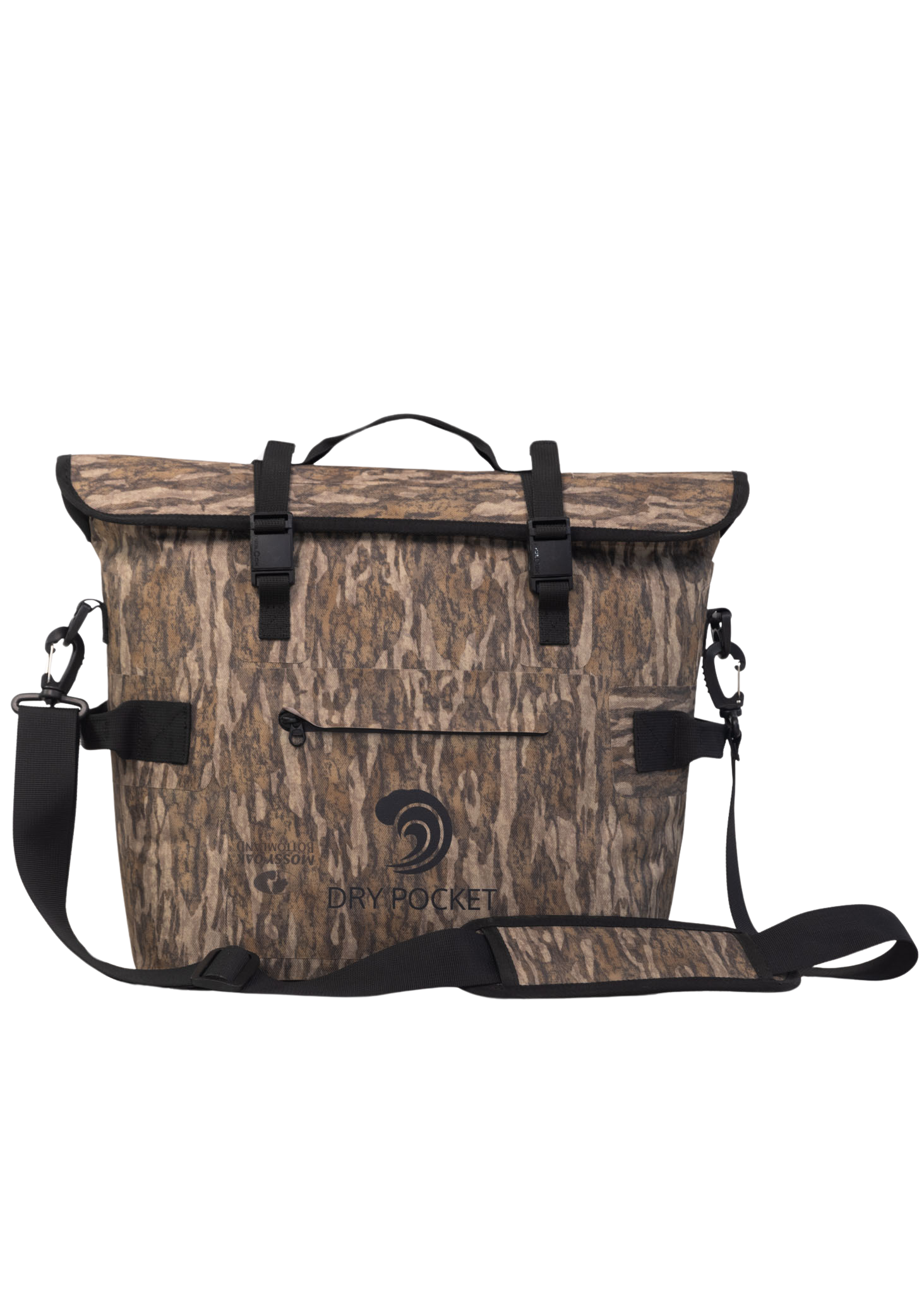 Dry Pocket, Dry Pocket Apparel, Mossy Oak, New Bottomland Camo, Cooler, Lunch Box, Dry Bag, Waterproof cooler, waterproof lunch box, scent proof bag, scent proof cooler, scent proof lunch box, tackle bag, ammo bag