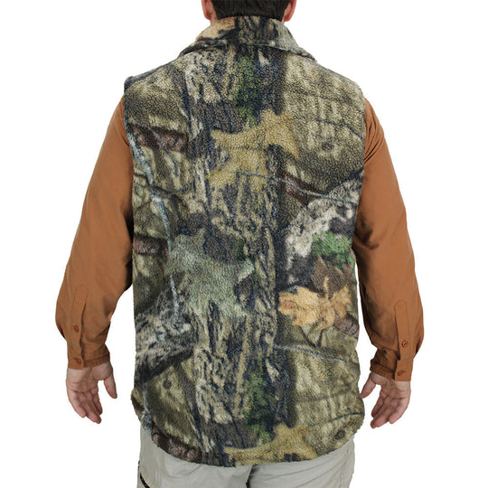 Wasatch Sherpa Mossy Oak Fleece Vest