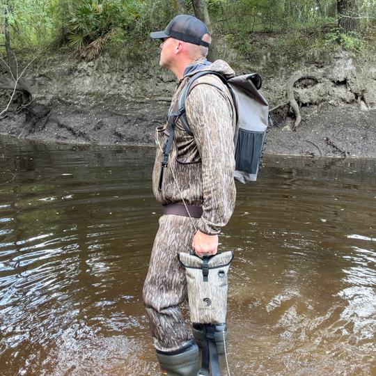 Dry Pocket waterproof and scent proof shell bag or boating dry bag