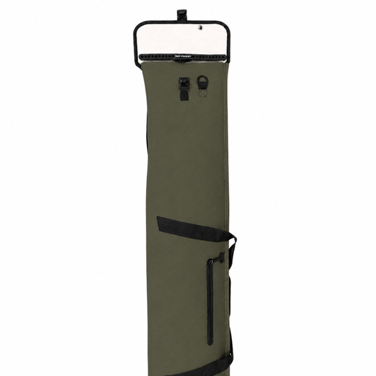 Dry Pocket olive night waterproof, scent proof, and floating shotgun bag