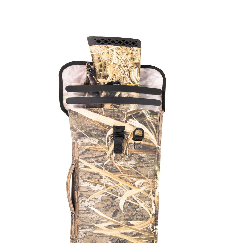 Dry Pocket camo waterproof and floating shotgun bag