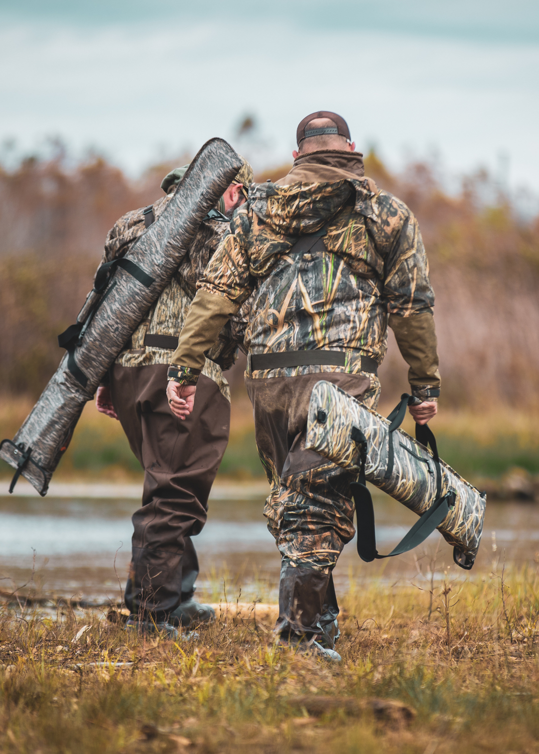 Shotgun Bag + Dry Bag (Mossy Oak Shadow Grass Habitat)