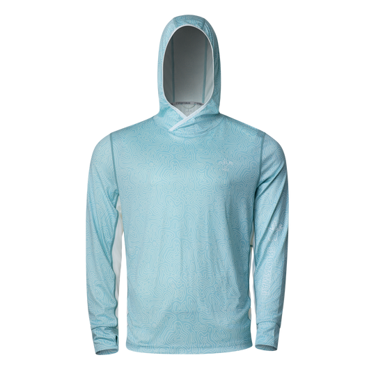 Cool Breeze Pro 2.0 Hoodie (Aqua Topo)