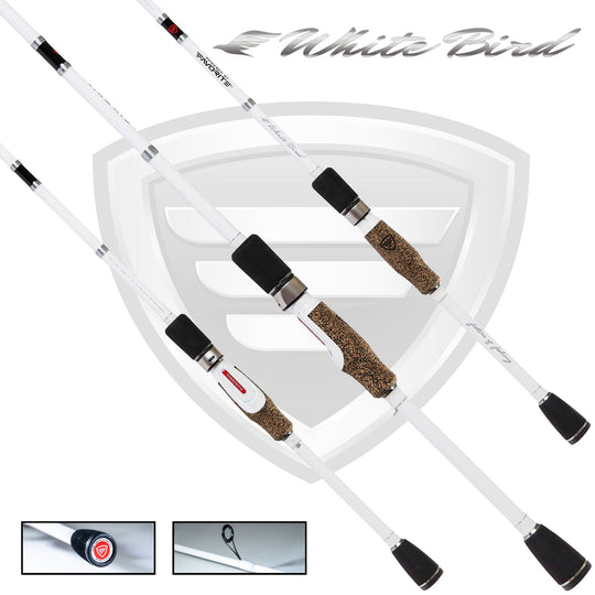 White Bird Spinning Rod