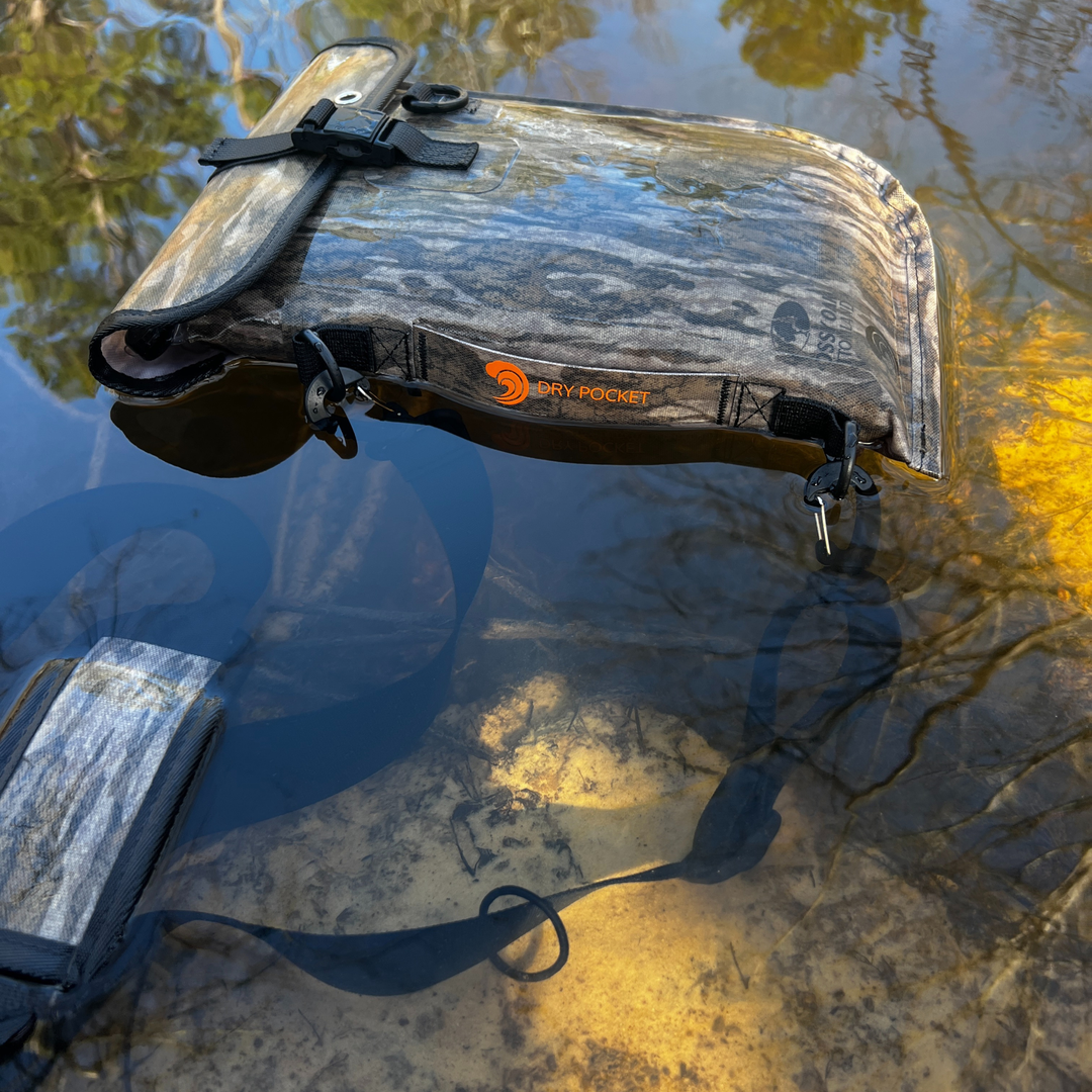Dry Pocket waterproof, scent proof, and floating pistol bag 
