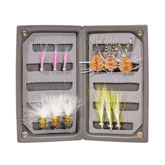 JHFLYCO Loaded Foam Fly Box - Bonefish Assortment