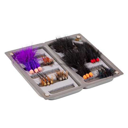 JHFLYCO Loaded Foam Fly Box - Steelhead Assortment