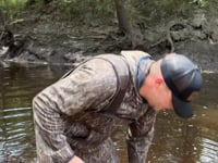 Dry Pocket olive night waterproof, scent proof, and floating shotgun bag
