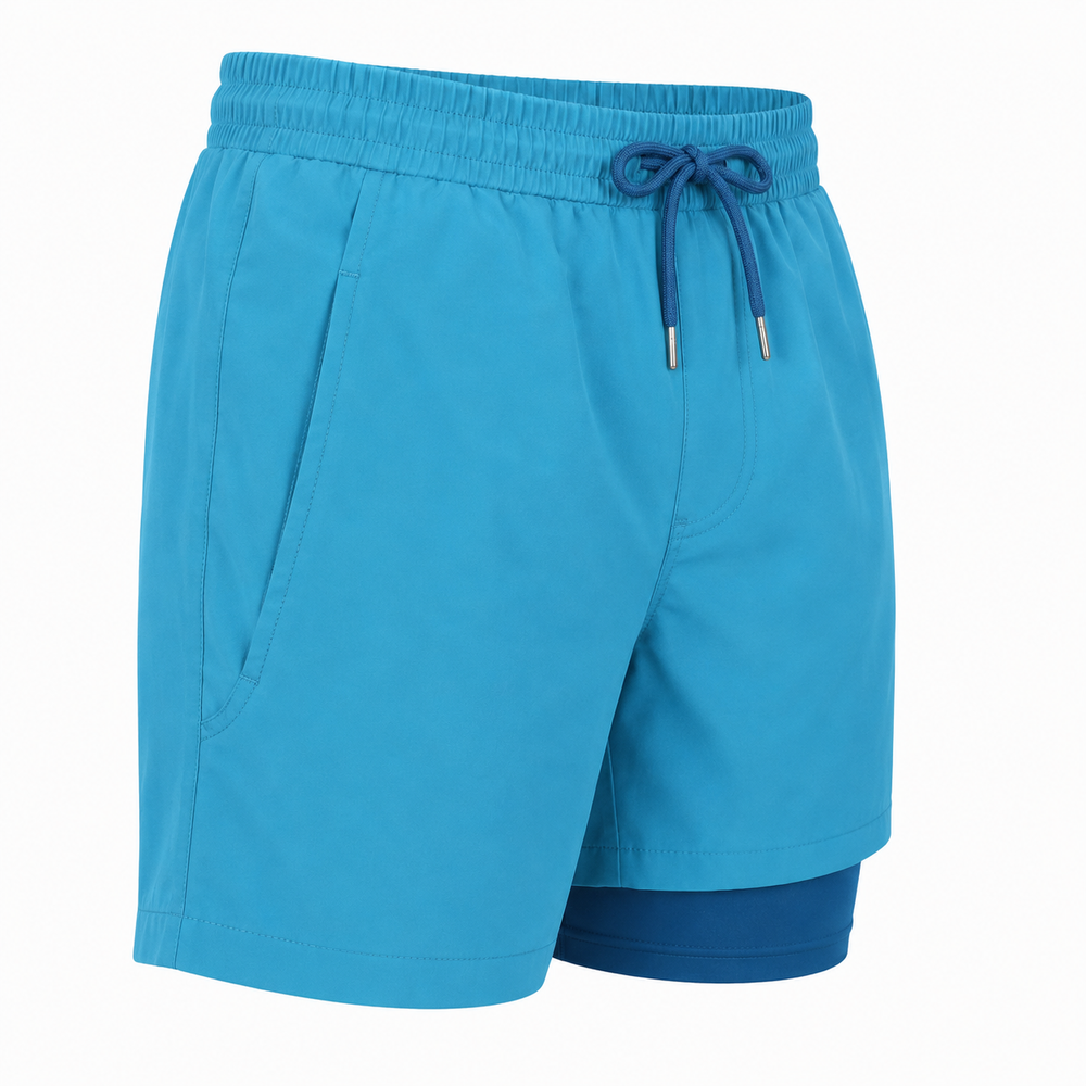 Dry Pocket waterproof swim shorts with a waterproof pocket 